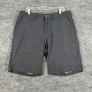 Travis Mathew Golf Shorts Mens Size 36 Black Chino Performance Outdoor Casual